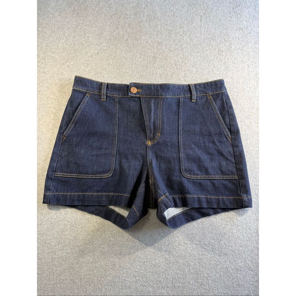 Cabi Tomboy coastal cowgirl denim summer shorts 10